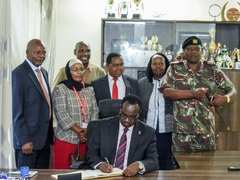 Vistor's Book Signing